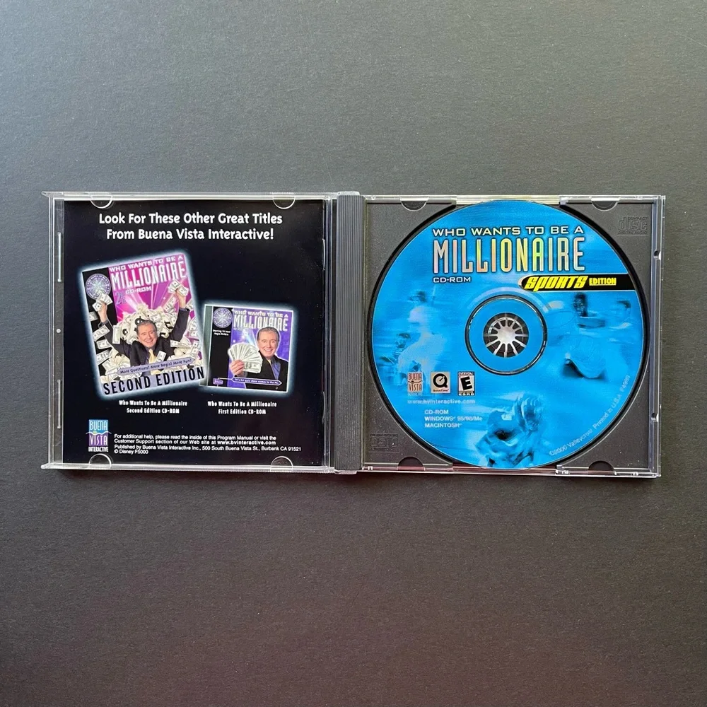 Who Wants To Be A Millionaire Sports Edition PC XP